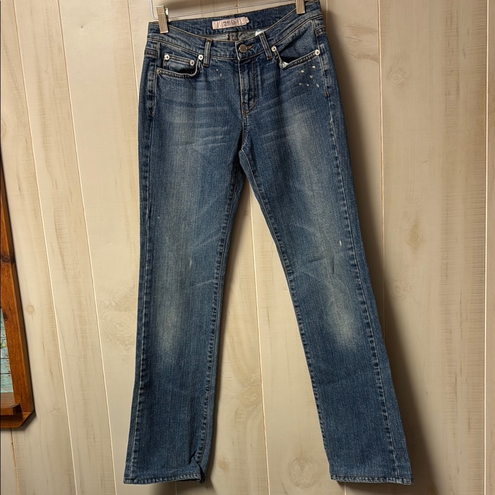 RED Valentino Blue Boot Cut Jeans size 27